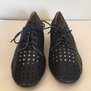 Seychelles Womens Lace up Dark blue Size 10